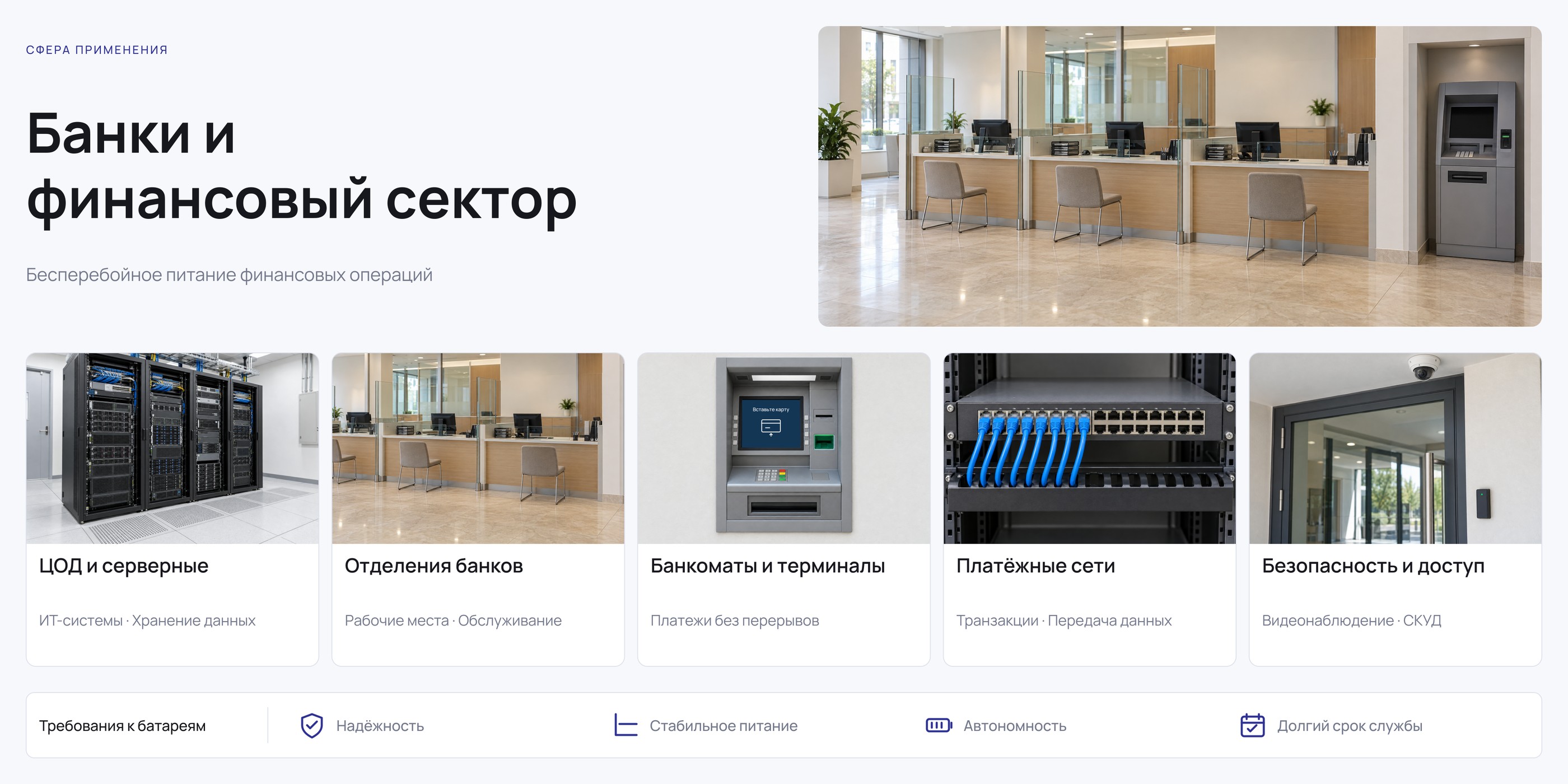 Банки и финансовый сектор